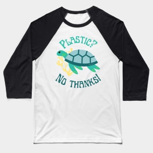 Plastic? No thanks Baseball T-Shirt